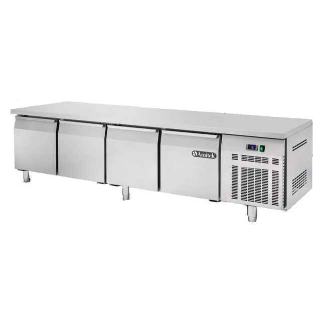 Professional Refrigerated Table 4-drzwiowy, 353L, AKTU4106TN, Amitek 1030102