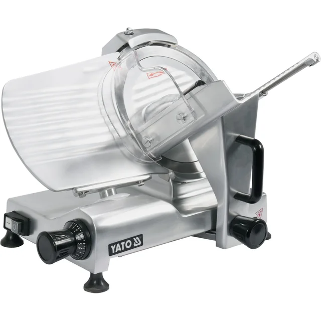 Professional slicer for cold cuts and cheeses 250mm, anodized aluminum