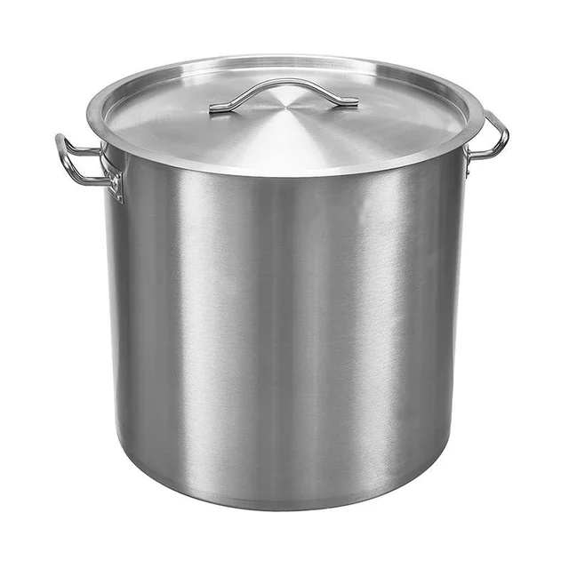 Professional Tall Pot With Lid Stainless Steel 50l Eco4040