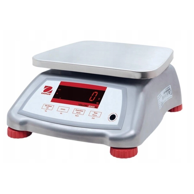 Professional Waterproof Scale Valor 2000 Up to 15 Kg Ohaus Stalgast 730151