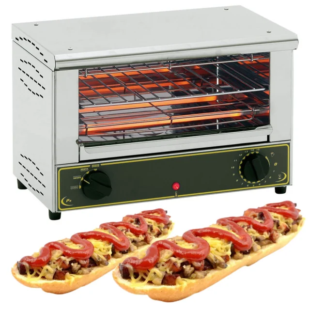 Professionele Rolgrill Braadpanmaker 35x24 230V Stalgast 777101