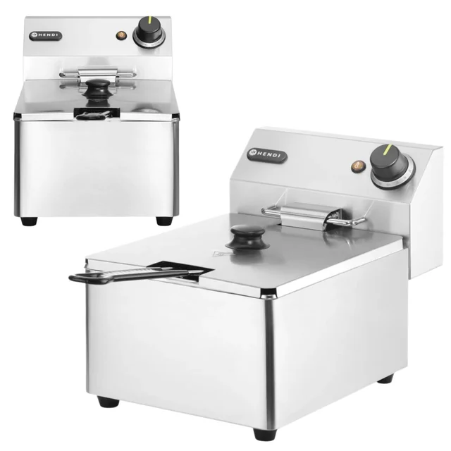 Professionell elektrisk cateringfritös 6L 3300W Hendi 205815