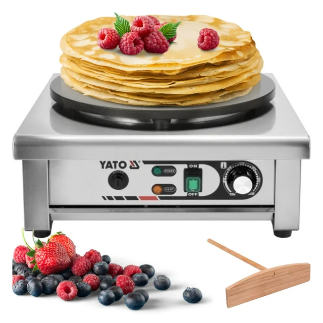 Professionell elektrisk gastronomisk pannkaksmaskin Yato Yg-04680