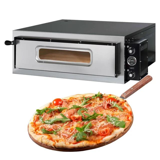 Professionell elektrisk pizzaugn Gredil 4x35 cm Stalgast 782001