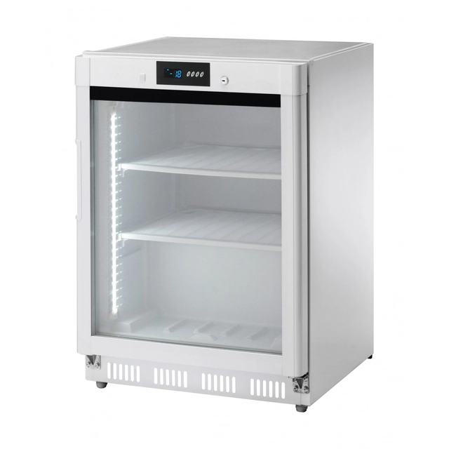 Professioneller Gefrierschrank aus lackiertem Glas 140L Amitek 1020056