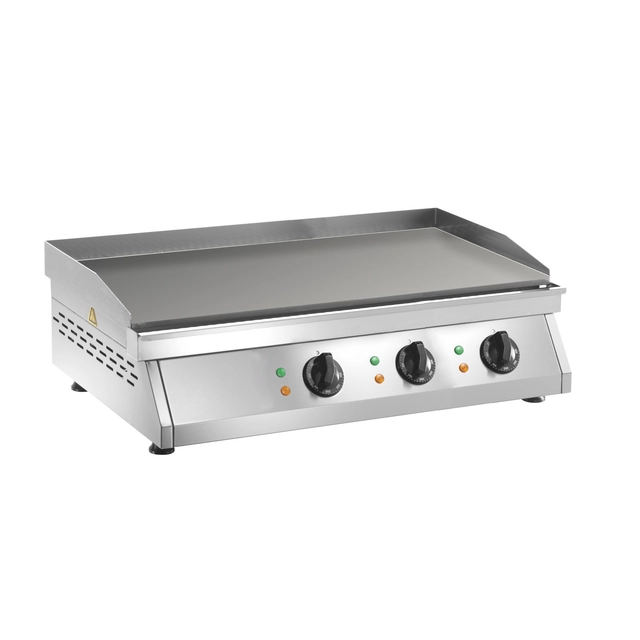 Professzionális elektromos grilllap, sima 9000W Amitek 6050010