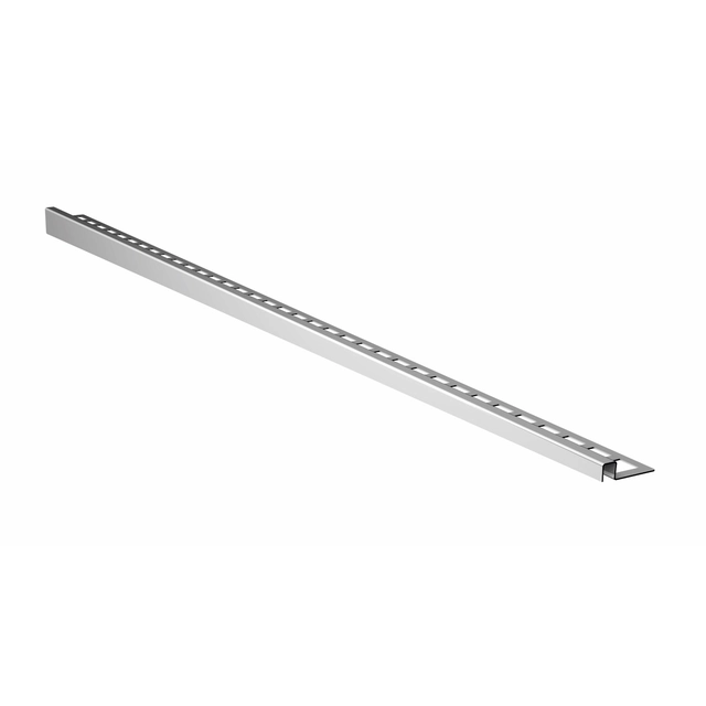 Profil ACO ShowerStep, metal matowy, 1490/10/36 mm, prawy