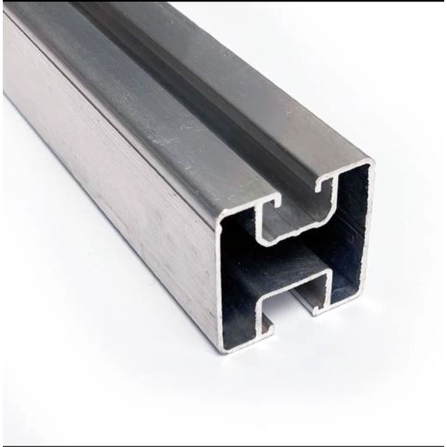 Profilé de fixation rail H 40X40X3500