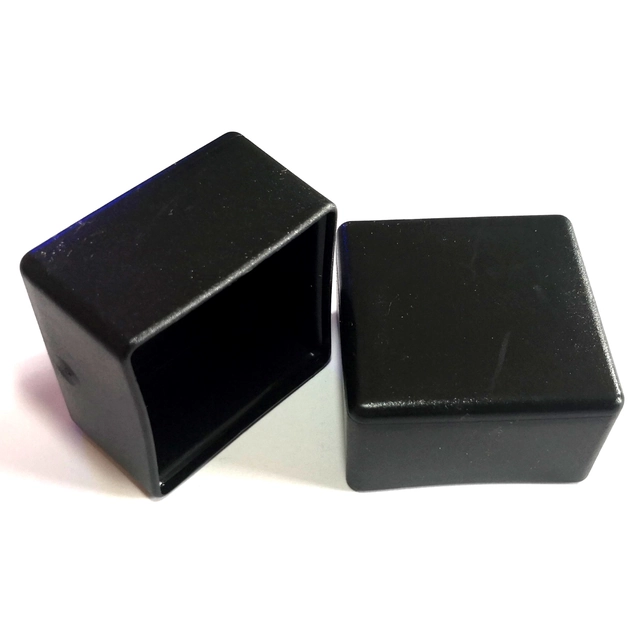 Profile end cap40x40 black - resistant to UV PV