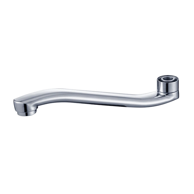 Profiled spout 3/4″ for a chrome wall tap