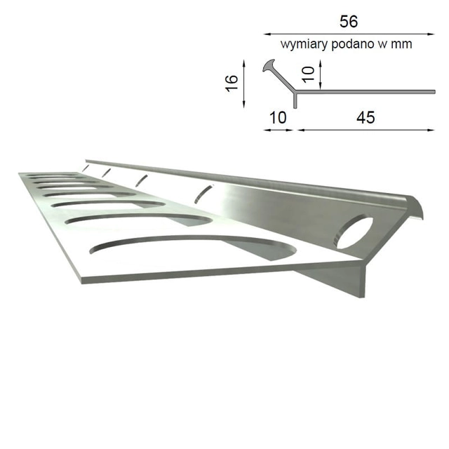 Profilo per scale V Renoplast