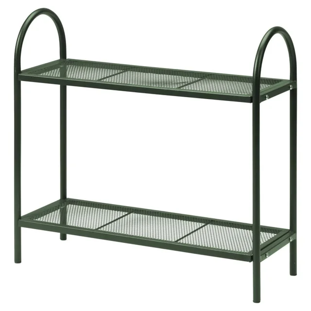 ProGarden Plant stand, mesh, 60x22x58 cm, matte dark green