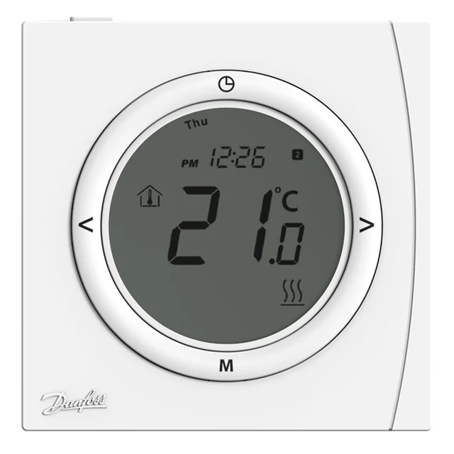 Programabilni sobni termostat Danfoss, TP5001M mjerenje 230V