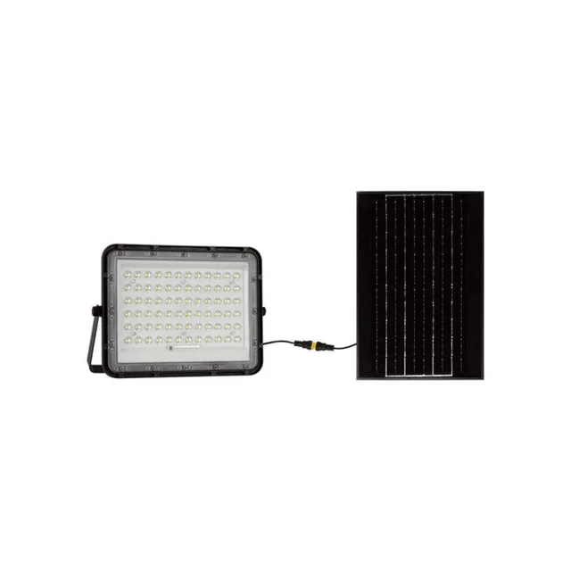 Proiector Solar LED 1200lm, Telecomanda, Culoare 4000K