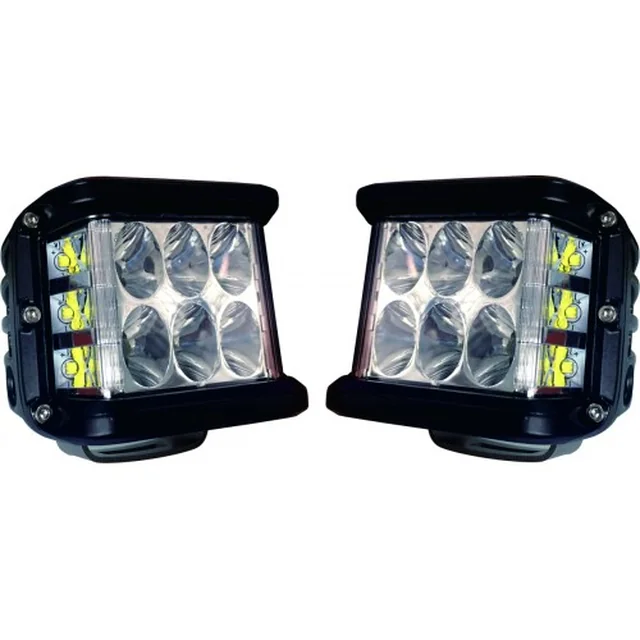 Projecteur de travail LED TruckLED 45 W, IP67, 6000K, 4200 lm, Homologation R10, set 2 pcs