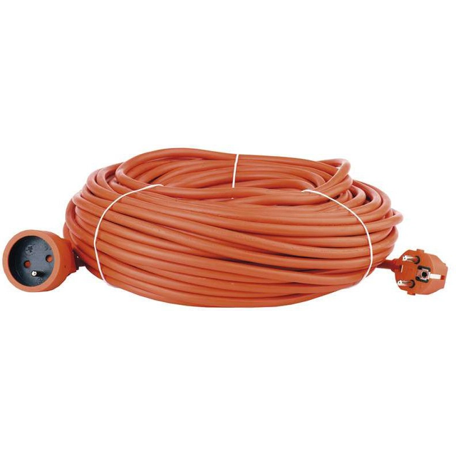 Prolunga Emos Garden con messa a terra arancione 40m (P01140)