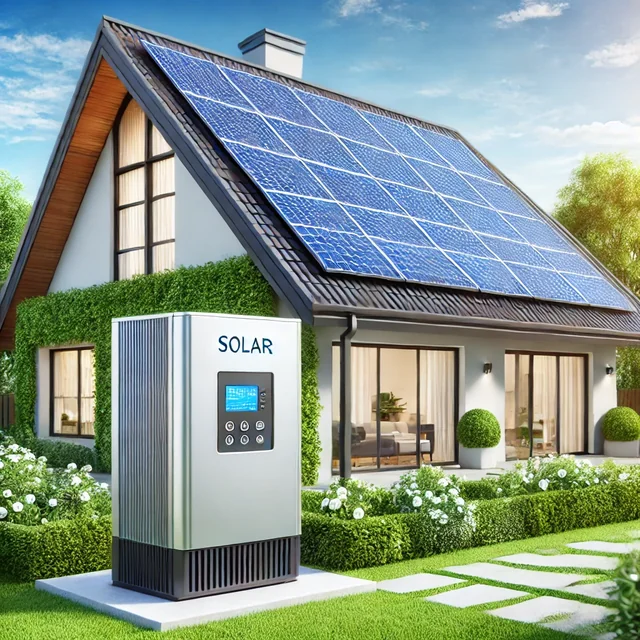 PROMOCIJA DEYE hibridna elektrana 10kW +18x550W, skladištenje energije 10kWh sa sustavom montiranim na metalne crijepove