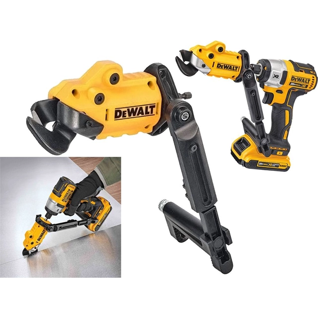 Προσαρμογέας Dewalt Impact - ψαλίδι λαμαρίνας (DT70620-QZ)