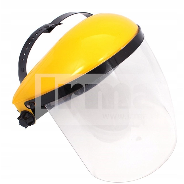 PROTECTIVE FACE MASK POLYCARBONATE SHELF 15MM