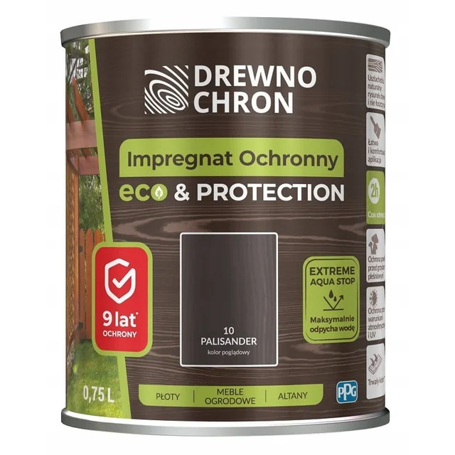 Protective impregnation Drewnochron Eco & Protection rosewood 4,5L