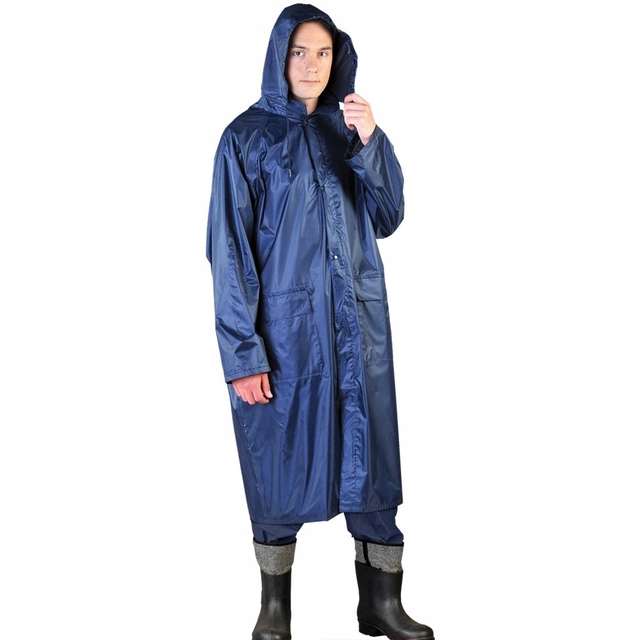 PROTECTIVE RAIN COAT PALTO NAVY BLUE