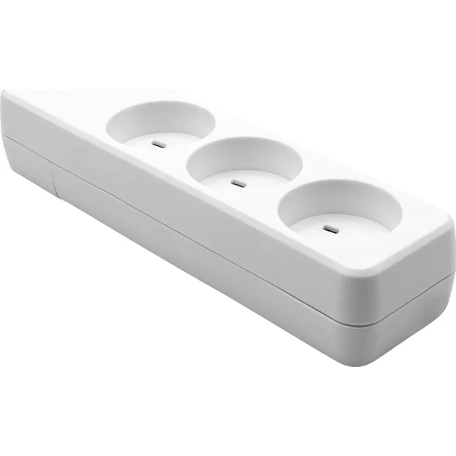 ProXtend Danish IT Power Strip 3-way 3 zásuvky bílé (KIT3-0W)