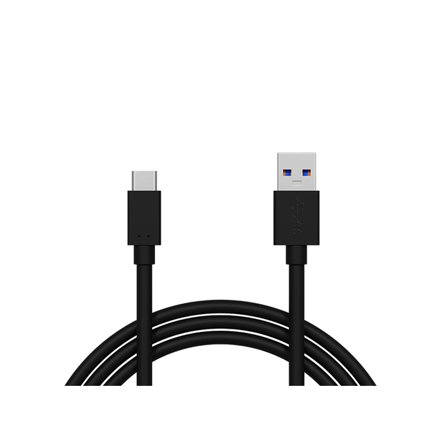 Przyłącze USB 3.0 A - USB-C 2m czarne