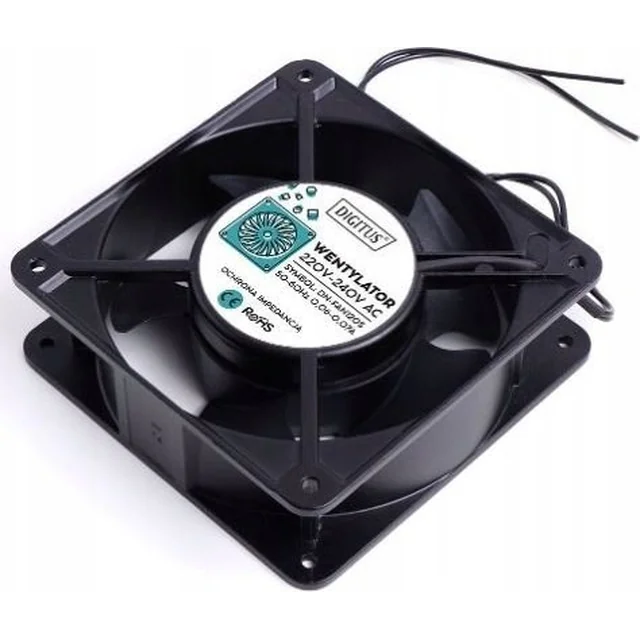 Ψηφιακός ανεμιστήρας 220V AC 38mm απλός ρουλεμάν DN-FAN120S