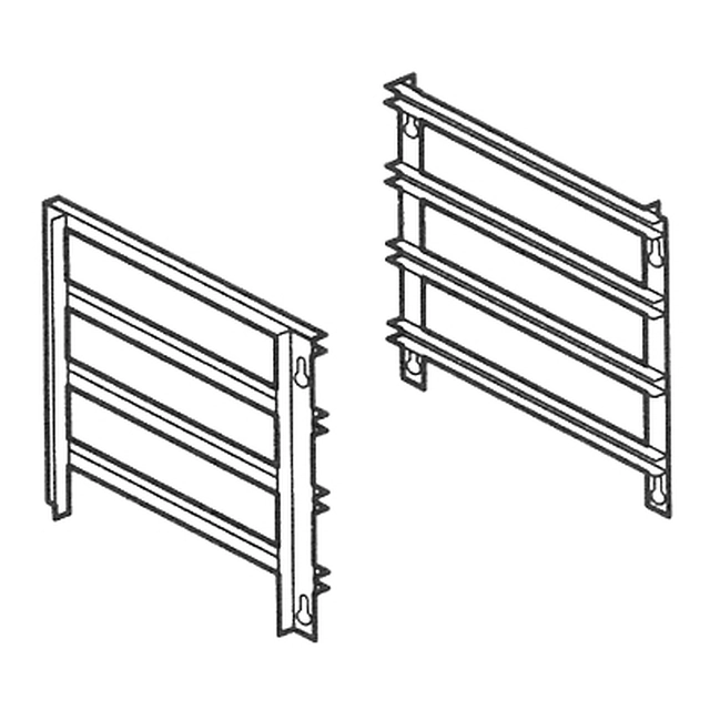 PT - 74 ﻿﻿Baking tray guides 400/600