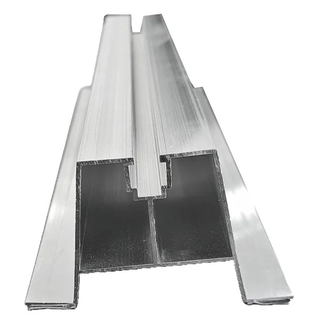 Puente trapezoidal inclinado Wys=70mm L:330mm fabricado en EPDM