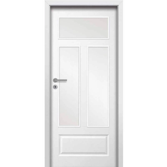 Puerta 90P Fiordo Pol-Skone 03 Blanco