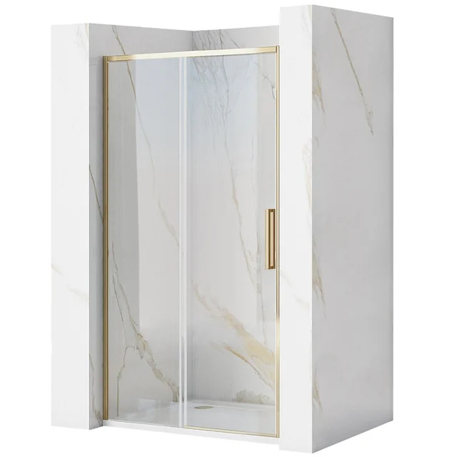 Puertas corredizas de ducha REA Rapid Slide 110 Gold Gold