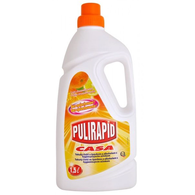 Pulirapid CASA AGRUMI 1500 ml - universal cleaner with ammonia, citrus  fruits - merXu - Negotiate prices! Wholesale purchases!