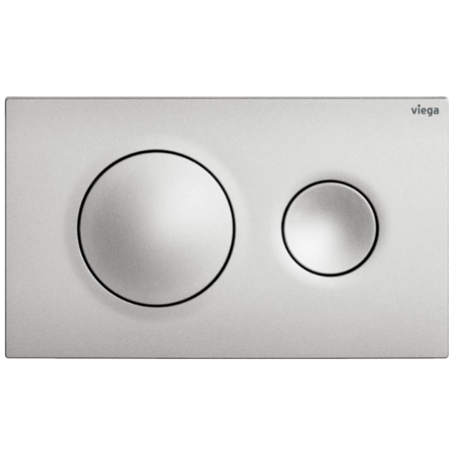 Pulsante WC Viega Prevista Visign for Style 20 acciaio inox opaco 773786