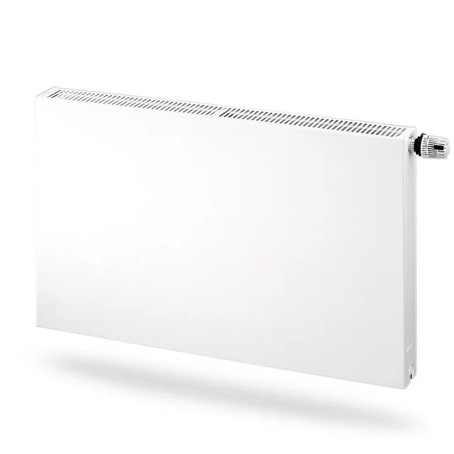 PURMO PLAN radiator FCV22-lewy 600x600, grelna moč: 1006W (75/65/20°C), jekleni panelni radiator z gladko čelno ploščo, s spodnjim priključkom,