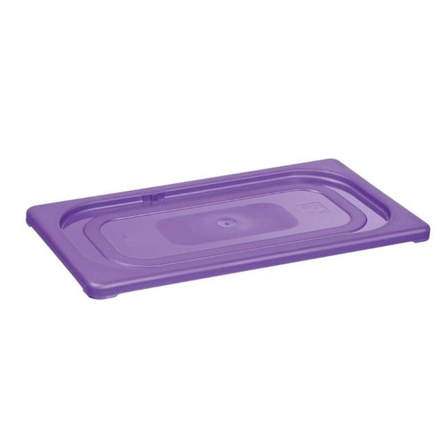 Purple lid for GN containers GN 1/4 - 265x162 mm
