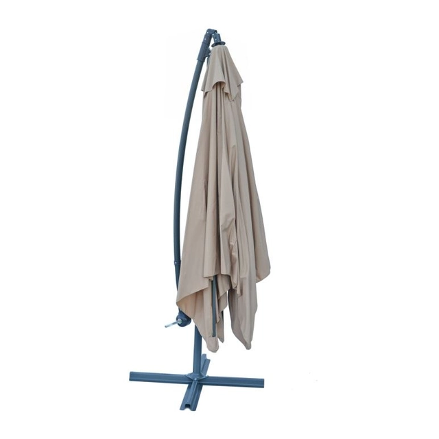 Puutarhan sateenvarjo 270 cm - beige