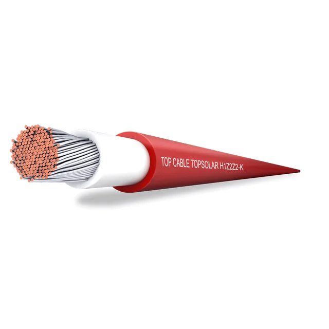 PV Cable Top Cable TOPSOLAR PV H1Z2Z2-K (1x4 mm, punainen)