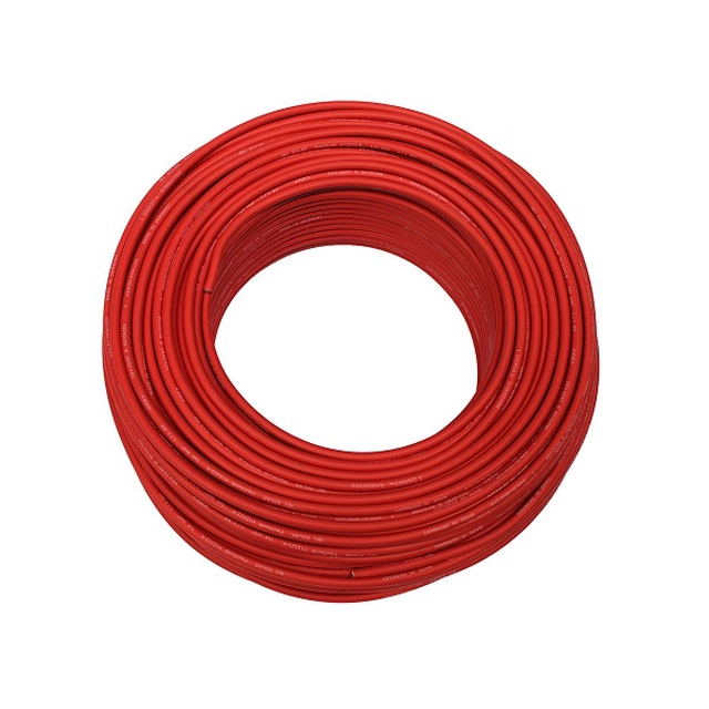 PV napelem kábel 6,00 mm2, - piros