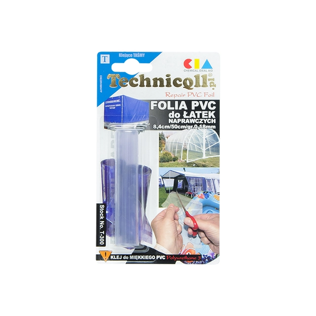 PVC-folie voor reparatiepleisters