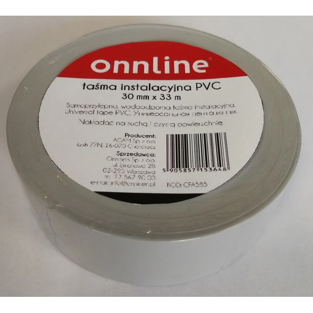 PVC installatietape 33m X 50mm online