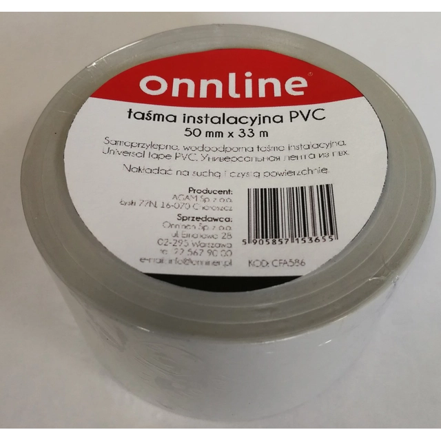 PVC installation tape 33m x 30mm online