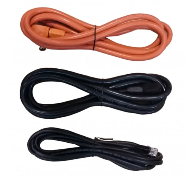 Pylontech zestaw kabli zewnętrznych 2 m External Power Cable +/- oraz 3,5m Communication Cable CAN