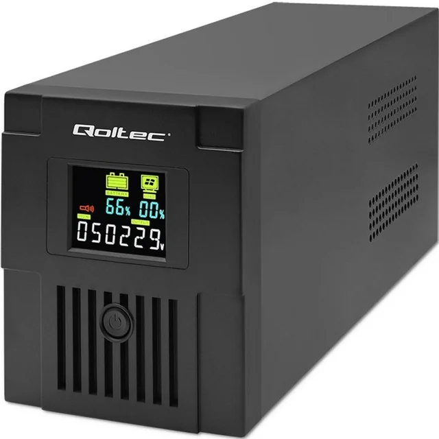 Qoltec Interactieve UPS 53771 1200 W