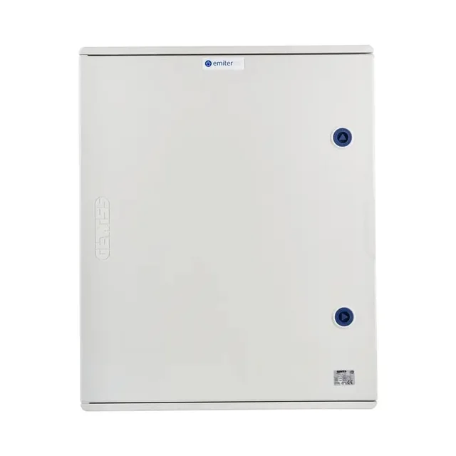 Quadro de distribuição CA, IP66, SPD AC Dehn tipo 1+2, disjuntor 100A 3F, FR 100A, fase sig.