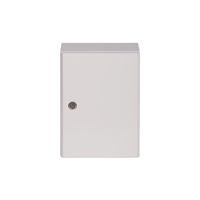 Quadro metallico ermetico RH-341 300X400X150 IP65, piastra di montaggio inclusa.