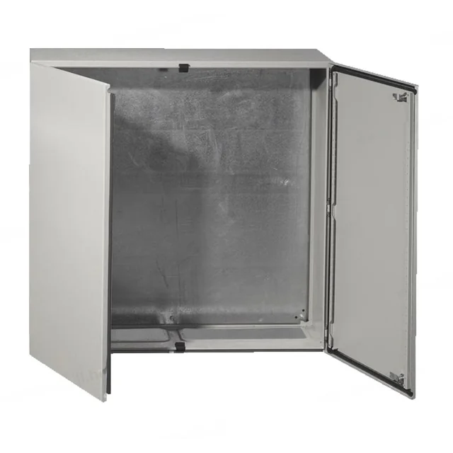 Quadro metallico industriale 1800x1000x400mm elettrico con contropannello zincato IP55 1000V 630A verniciato elettrostaticamente con porte 2