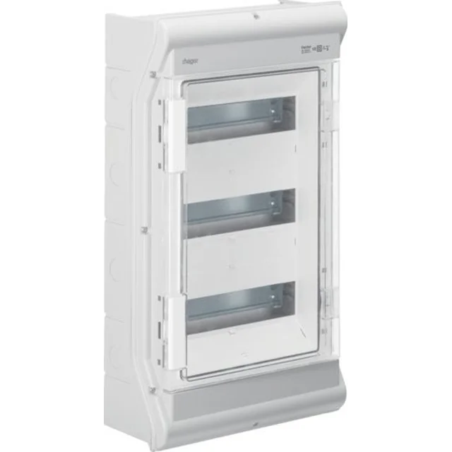 Quadro modulare Hager 3x12 a montaggio superficiale IP65 Vector VE312SN