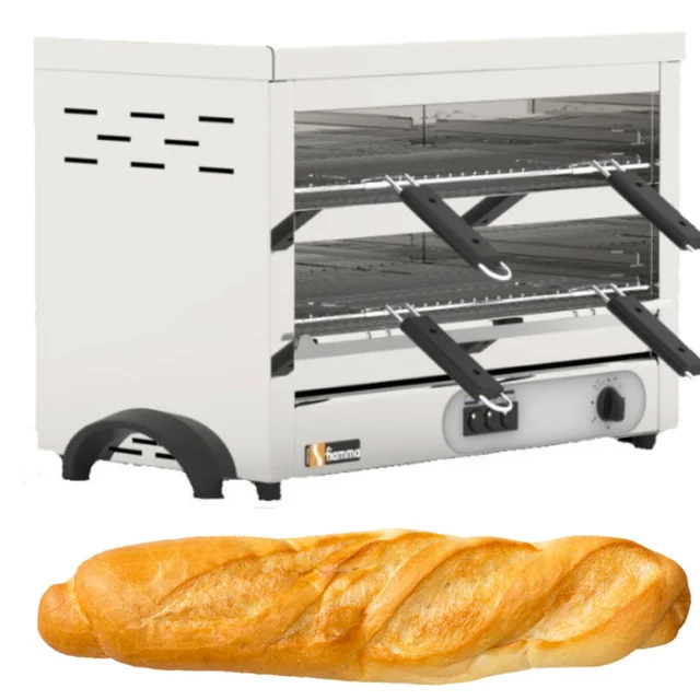 Quarztoaster 2-poziomowy 54x35 cm | Fiamma