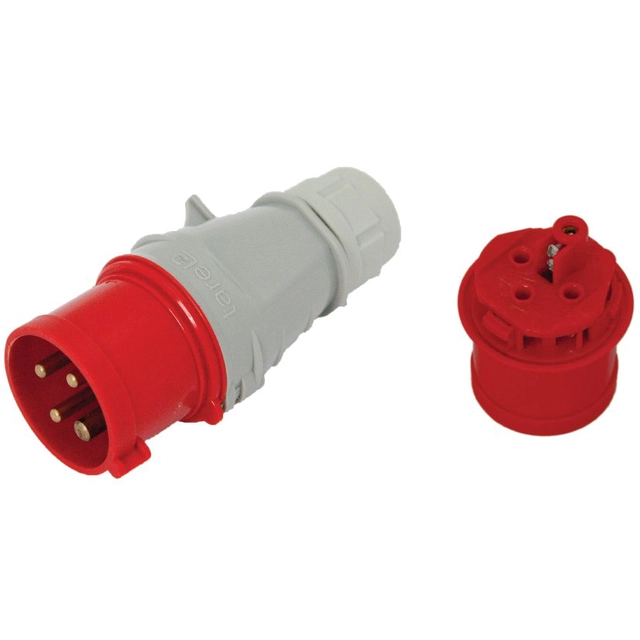 Quick connect, insulating, 16A 3p + plug with IP-44